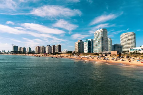 Beachfront in Uruguay