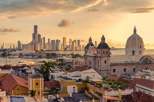 Photo of a city in Colombia