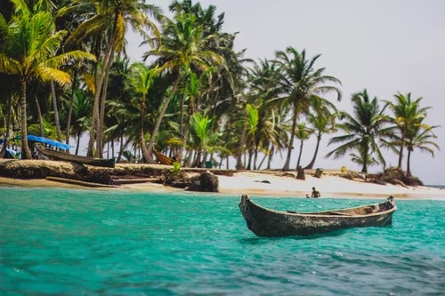 Beach in Panamá