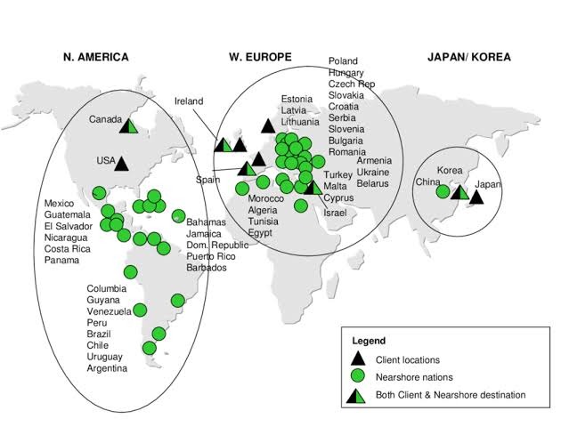 World map 
