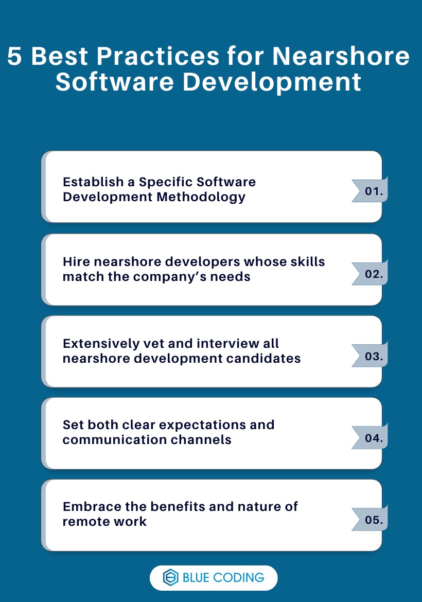 5 Best Practices for Nearshore Software Development