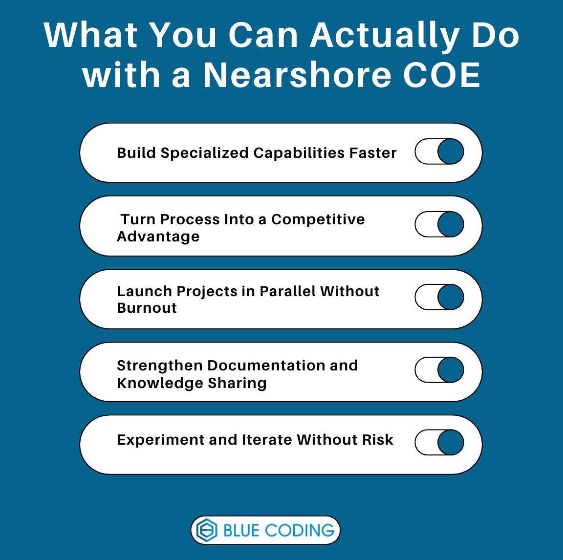 What You Can Actually Do with a Nearshore COE