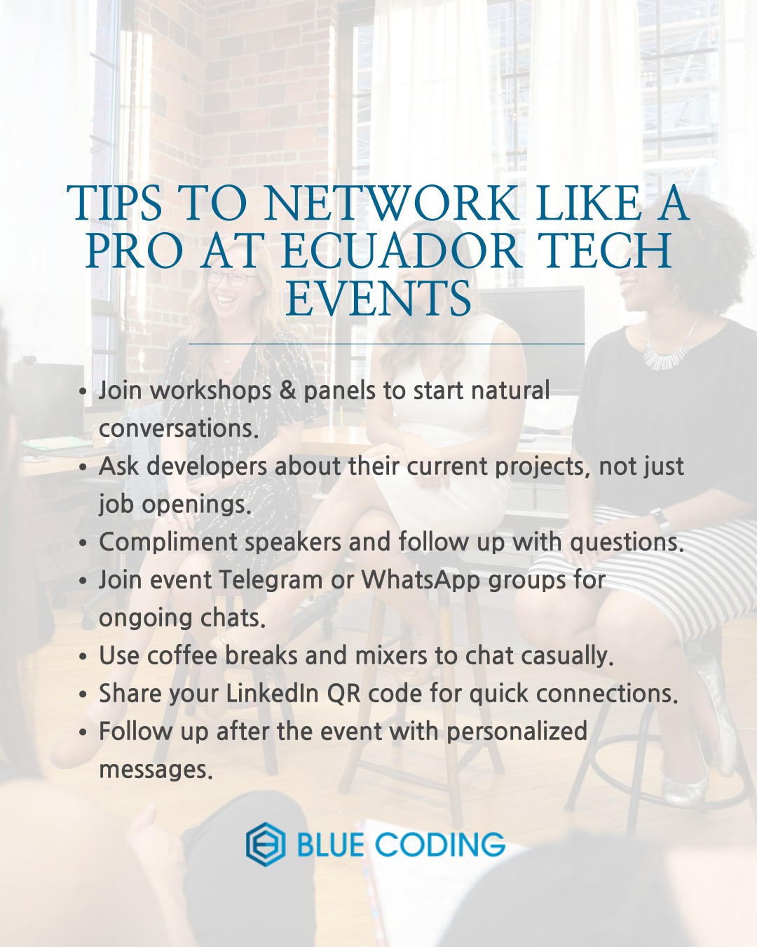 Tips To Network Like a Pro AT Ecuador Tech Events