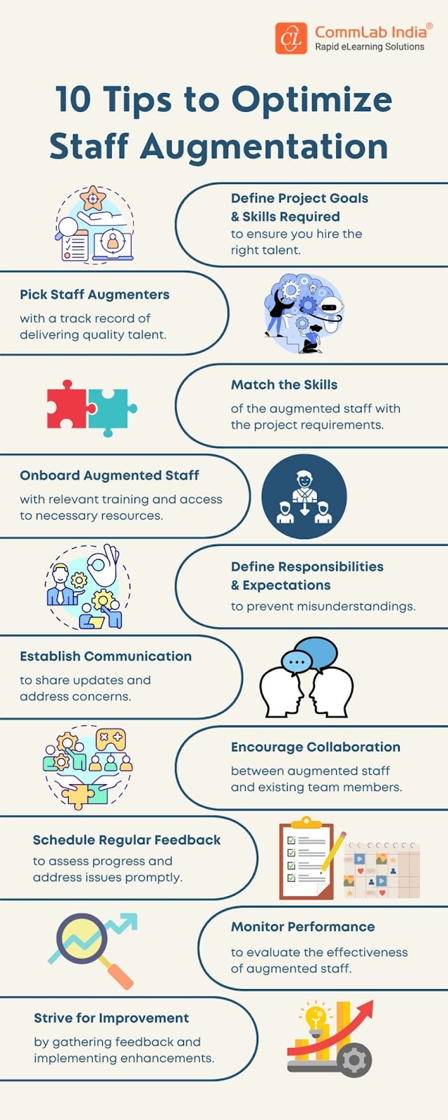 10 tips to optimize staff augmentation