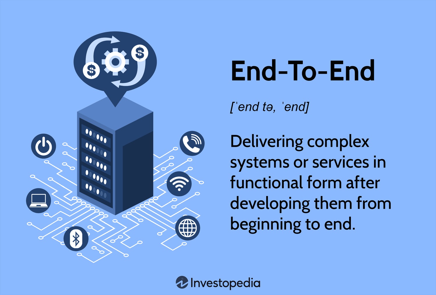 End to end meaning 