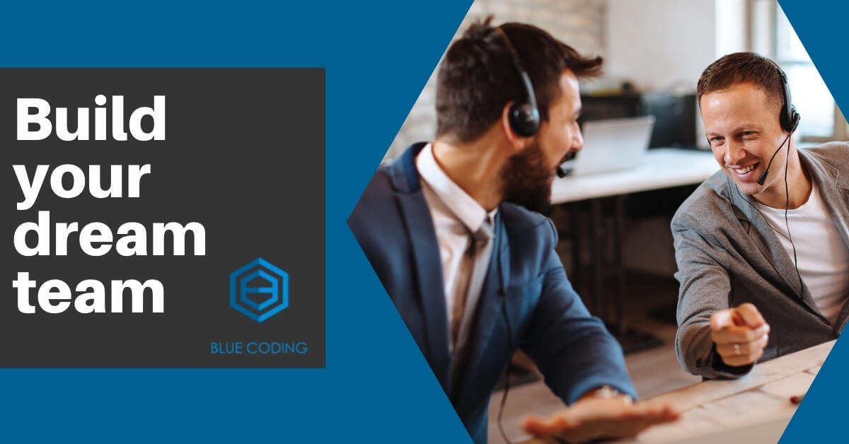 Build your dream customer success team with Blue Coding