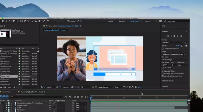 screenshot of wistia video editing tool for remote teams