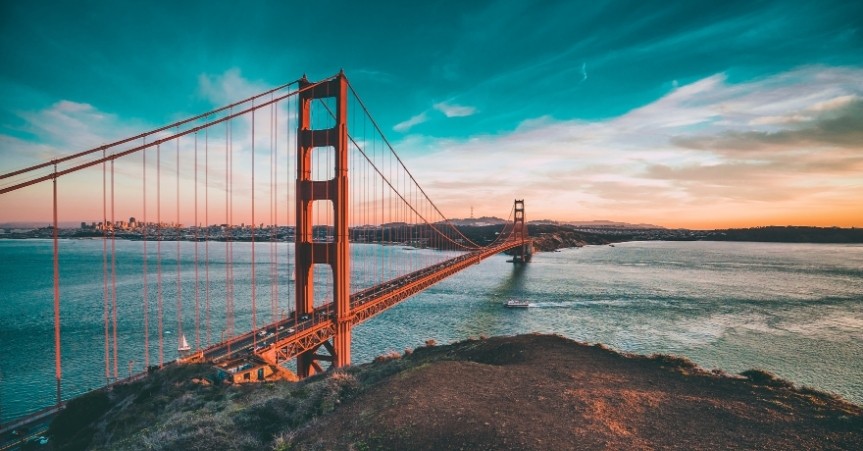 onshore software development, Golden gate bridge