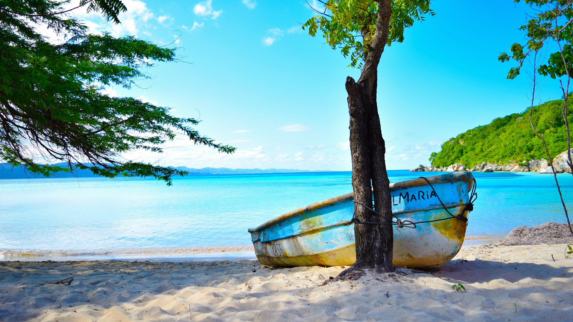 Beach shore in Costa Rica