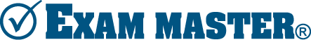 Exam Master's logo. A client of Blue Coding (Custom Software Development)
