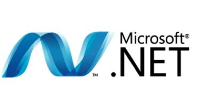 Hire .NET developers Hire .NETr developers, a small white square showing the .NET logo
