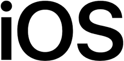 Hire iOS developers Hire iOS developers, a small white square showing the iOS logo