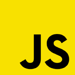 Hire javascript developers, a small white square showing the JavaScript icon