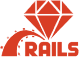 Hire Ruby on Rails developers Hire Ruby on Rails developers, a small white square showing the Ruby on Rails logo