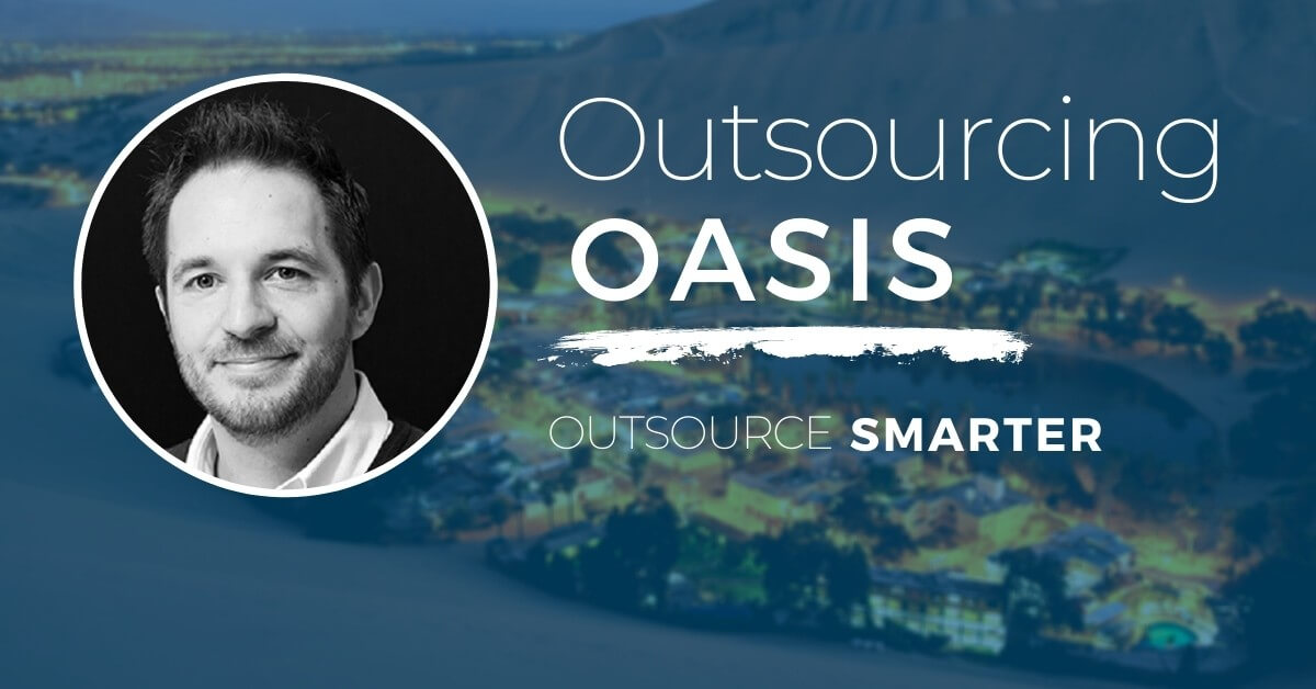 Michael Grange's headshot for episode 009 of the Outsourcing Oasis podcast